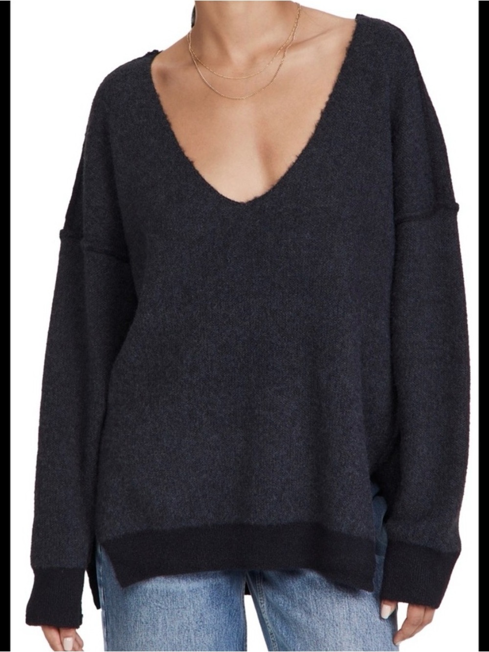Free People Sweater Weather V Neck